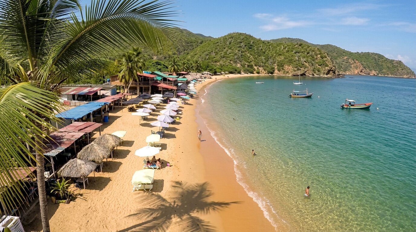 Pescador Beach Mochima National Park Sucre Venezuela