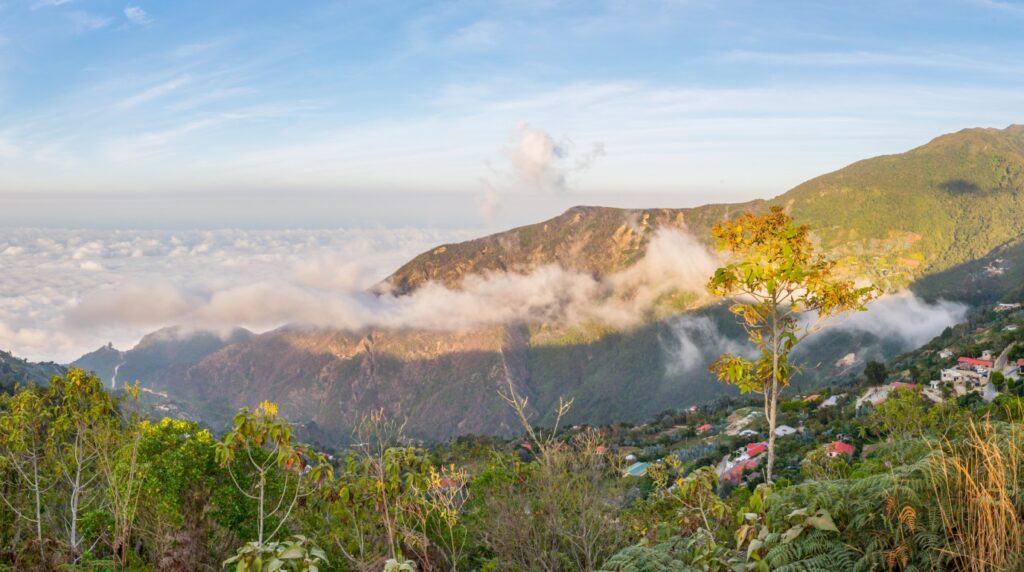 panoramic view Galipan in Venezuela