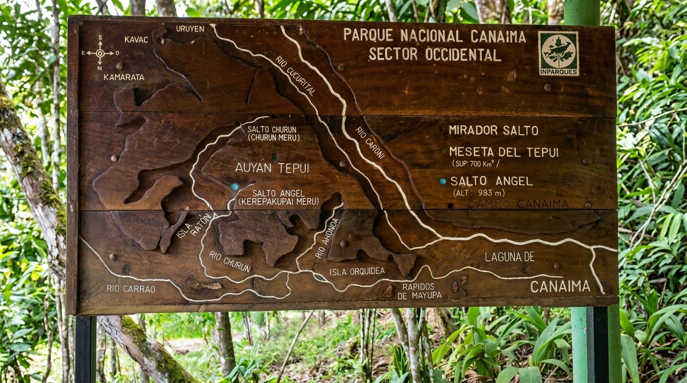Map Canaima