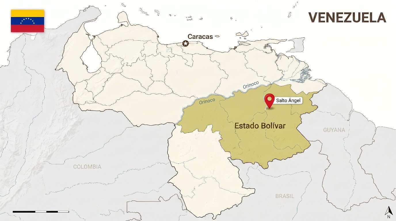 Map of Venezuela